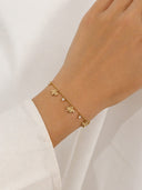 Lady bug multi bracelet