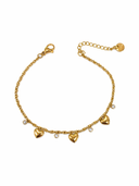 Heart Stone Bracelet