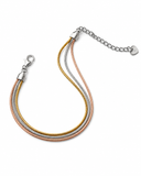 Tri colour anklet