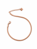 Snake anklet Rosegold