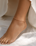 Snake anklet Rosegold