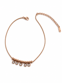 Kiara anklet Rosegold