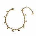 Butterfly anklet