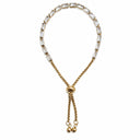 Adjustable square tennis bracelet