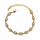 Teardrop tennis bracelet