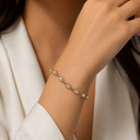 Teardrop tennis bracelet