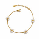 Daisy White bracelet