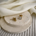 Round Solitaire Studs