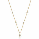 Cross Stone Chain