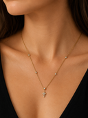 Cross Stone Chain