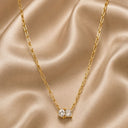 Chunky Two Stone Chain