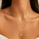 Double Layer Flower Chain