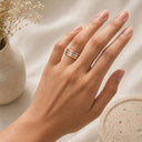Tri Colour Rings