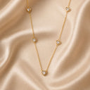 Kiara White Stone Chain