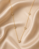Kiara White Stone Chain