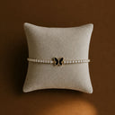 Tennis butterfly bracelet