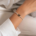 Tennis butterfly bracelet