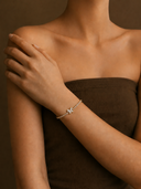 Tennis butterfly bracelet