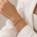 French knot bracelet