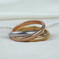 Snake bangle tricolour