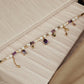 Lavender luxe stone chain