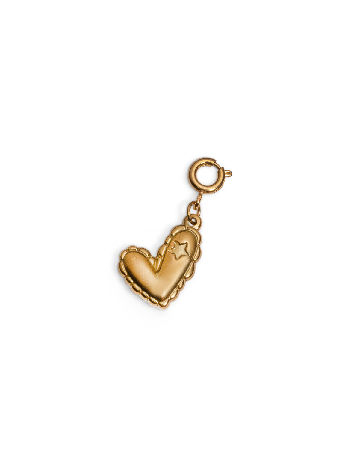 Heart star charm