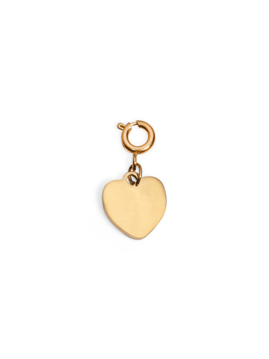 plain heart charm