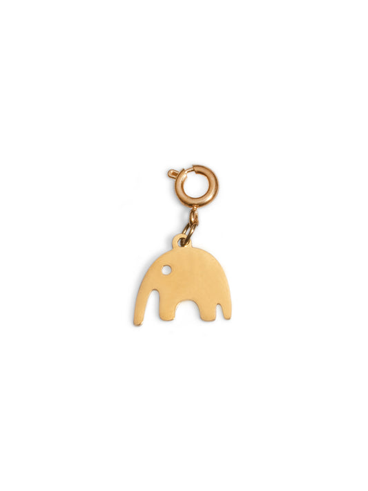 Elephant plain charm