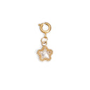 Flower stone charm
