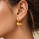 Lock earring
