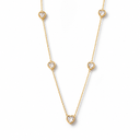 Kiara White Stone Chain