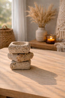 Marble Stone Tea Light Cubes