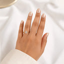 Oval Solitaire ring