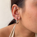 Basic Silver Hoops