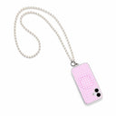 Pink pearls phone strap