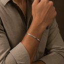 Snake bracelet silver