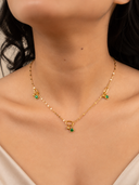 Kaira Emerald Stones Chain