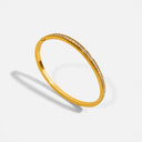 Thin full stone kada
