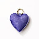BTS heart bag charm
