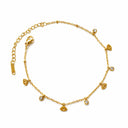 Evileye stone anklet