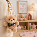Teddy bear keychain