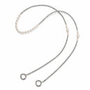 Silver beads phone strap