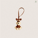 Dog Furry Bag Charm