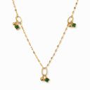 Kaira Emerald Stones Chain