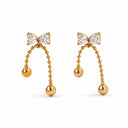 Bow dangling studs