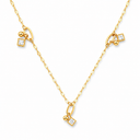 Kaira White Stones Chain