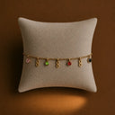 Infinity multi stone bracelet