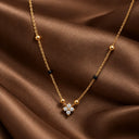 Mangalsutra flower chain