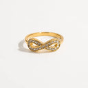 Bow stone ring