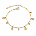 Hamsa stone bracelet